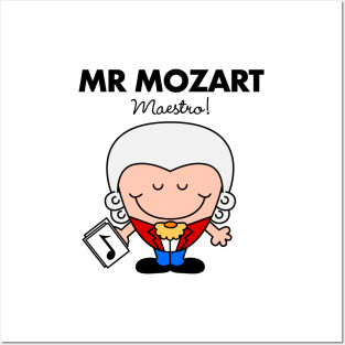 Mr Mozart Posters and Art